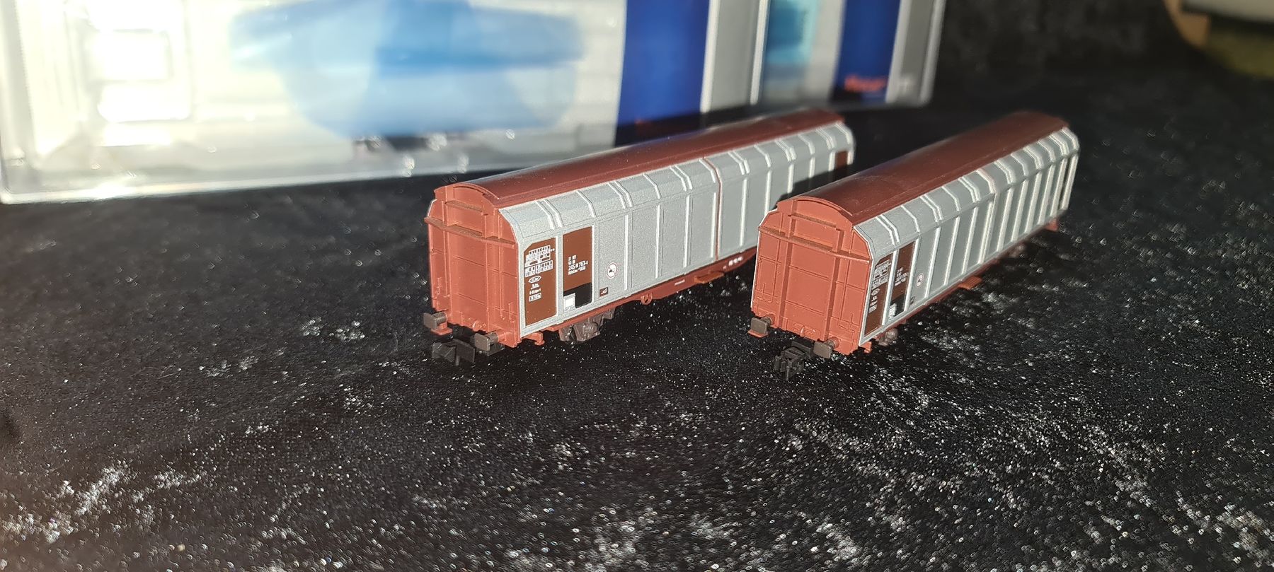 Roco Modellini di ferrovie: 2Stk Roco Schiebewandwagen DR – Usato da Conters venduto da dave_freak