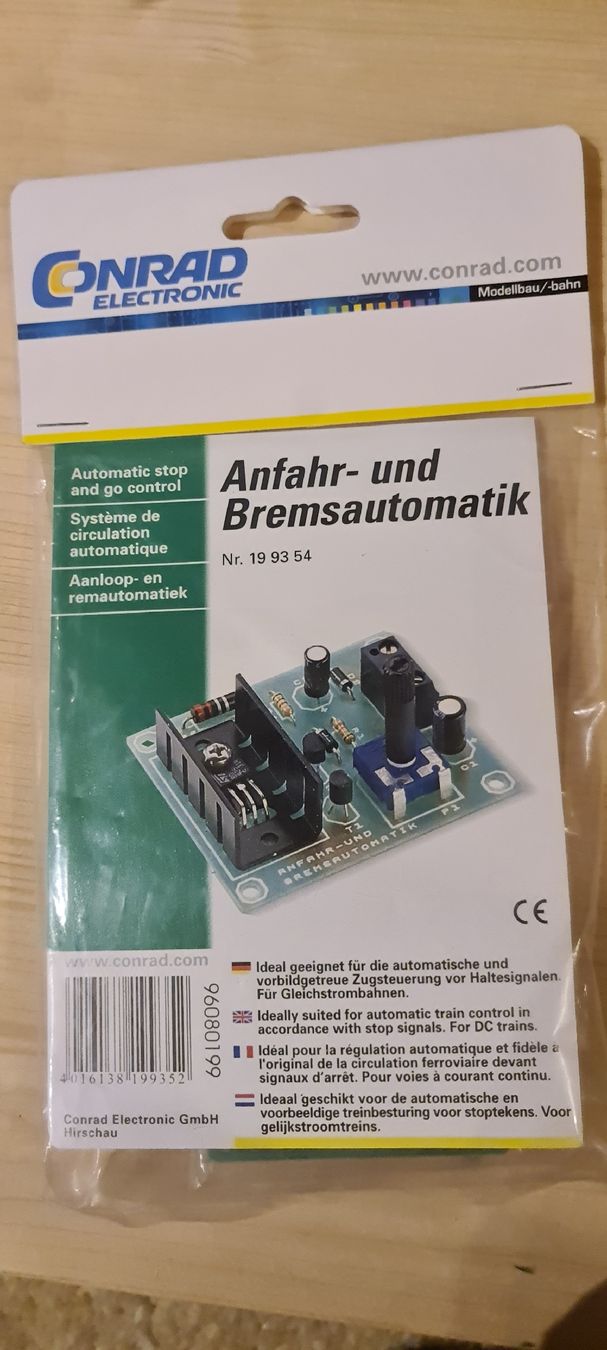 Modellini di ferrovie: Anfahrt Bremsautomatik Bausatz – Usato da Conters venduto da dave_freak