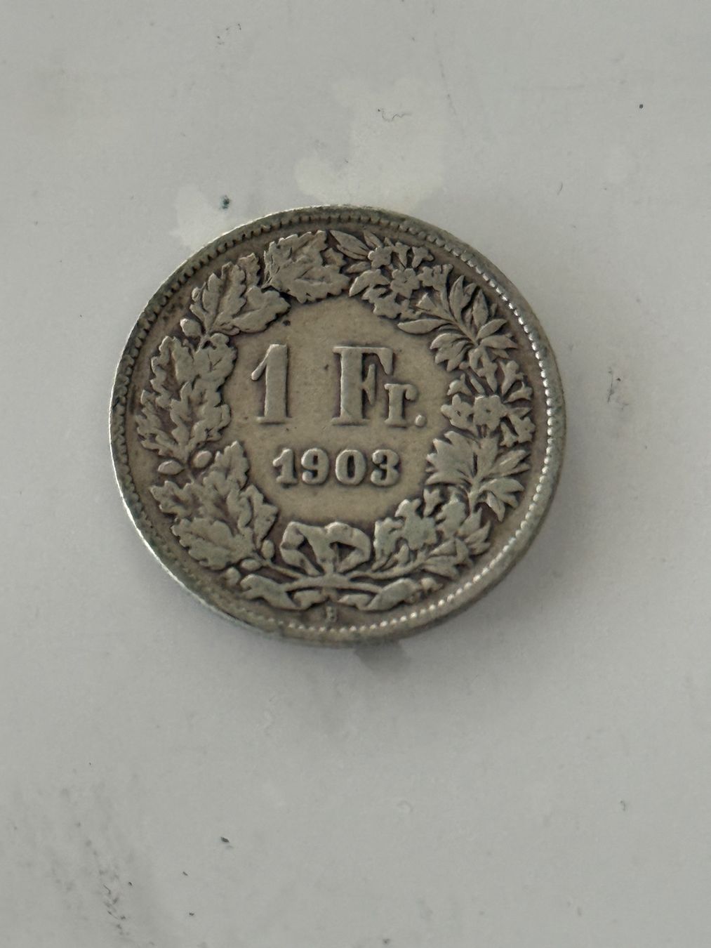Tutti le monete: 1 Franken 1903  Rar – Usato da Wallisellen venduto da SWISS_SILVER1