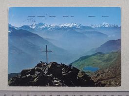 Bettmerhorn, Bettmeralp, 1971, Bettmersee, Gipfelkreuz