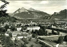 Bad Ragaz +1989 Behelfsstempel nach Berlin