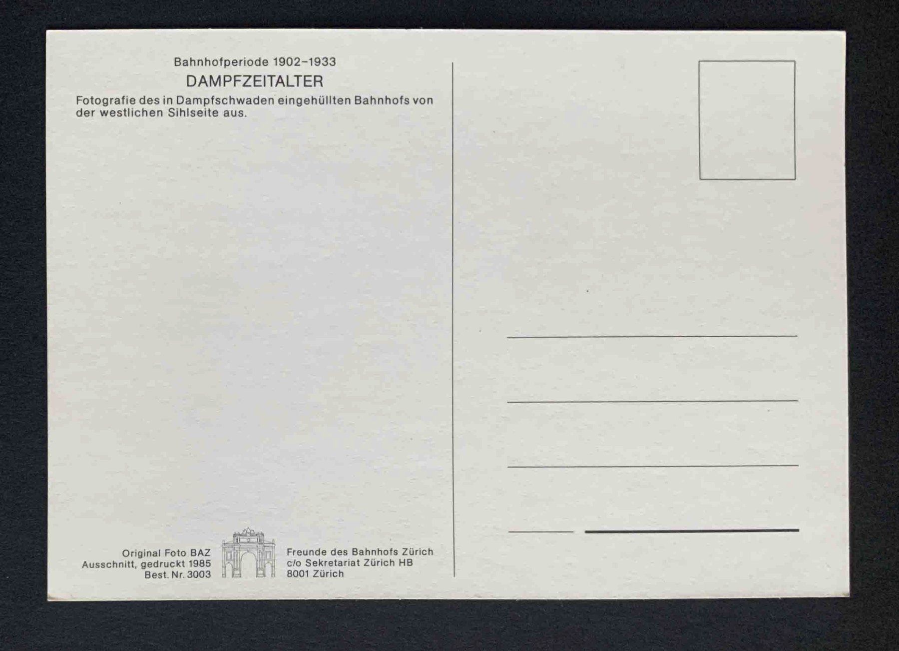 Cartoline postali: AK Bahnhofperiode 1902 - 1933 Dampfzeitalter – Usato da Goldau venduto da artelier1 1