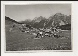 AK 1951 Inner - Arosa mit Furkapass GR