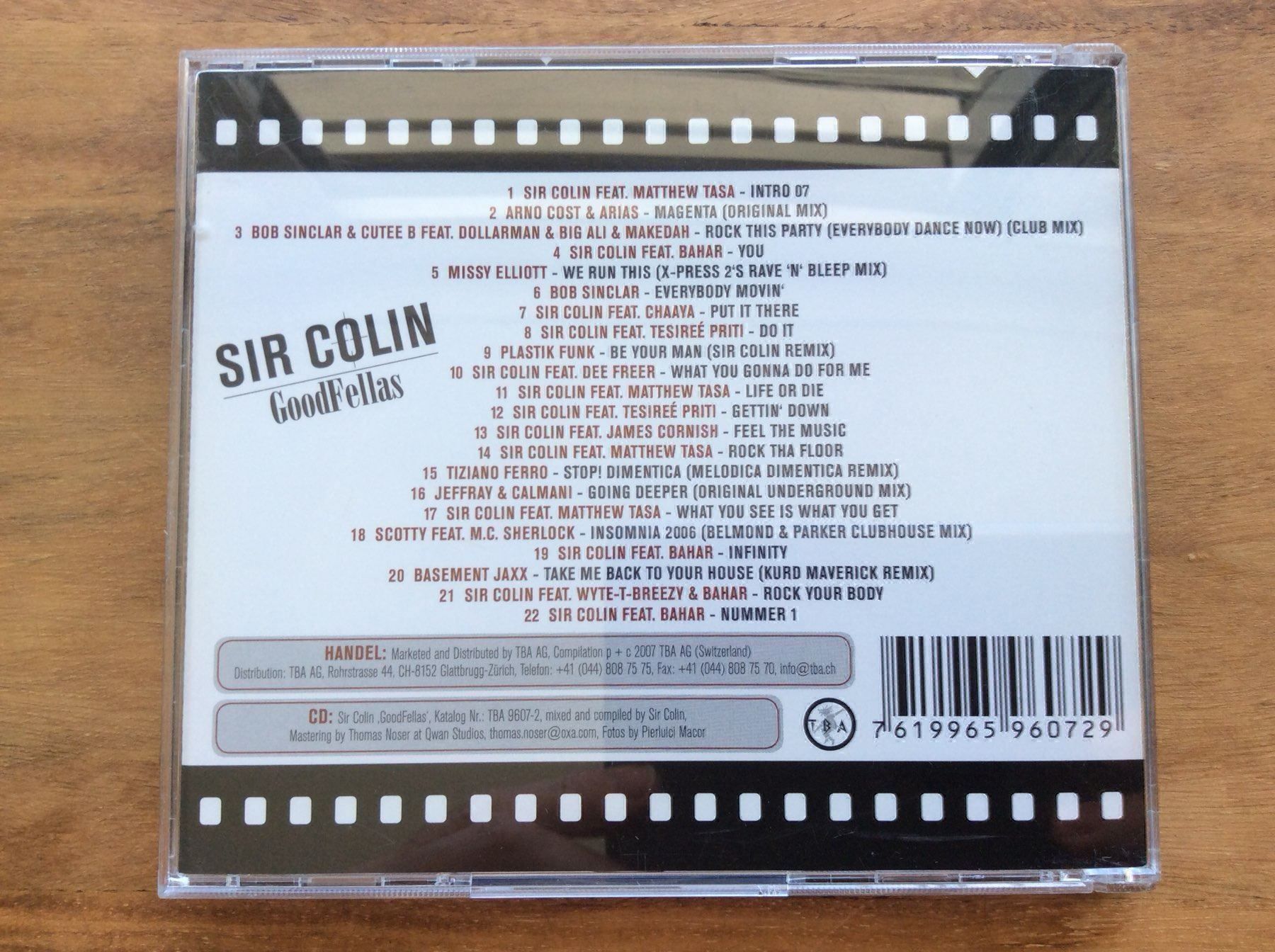 CDs: CD Sir Colin - Good Fellas – Gebraucht aus Horgen von flyingpenguin2000 2
