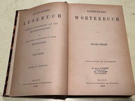 buch, altdeutsches wörterbuch , halle 1866