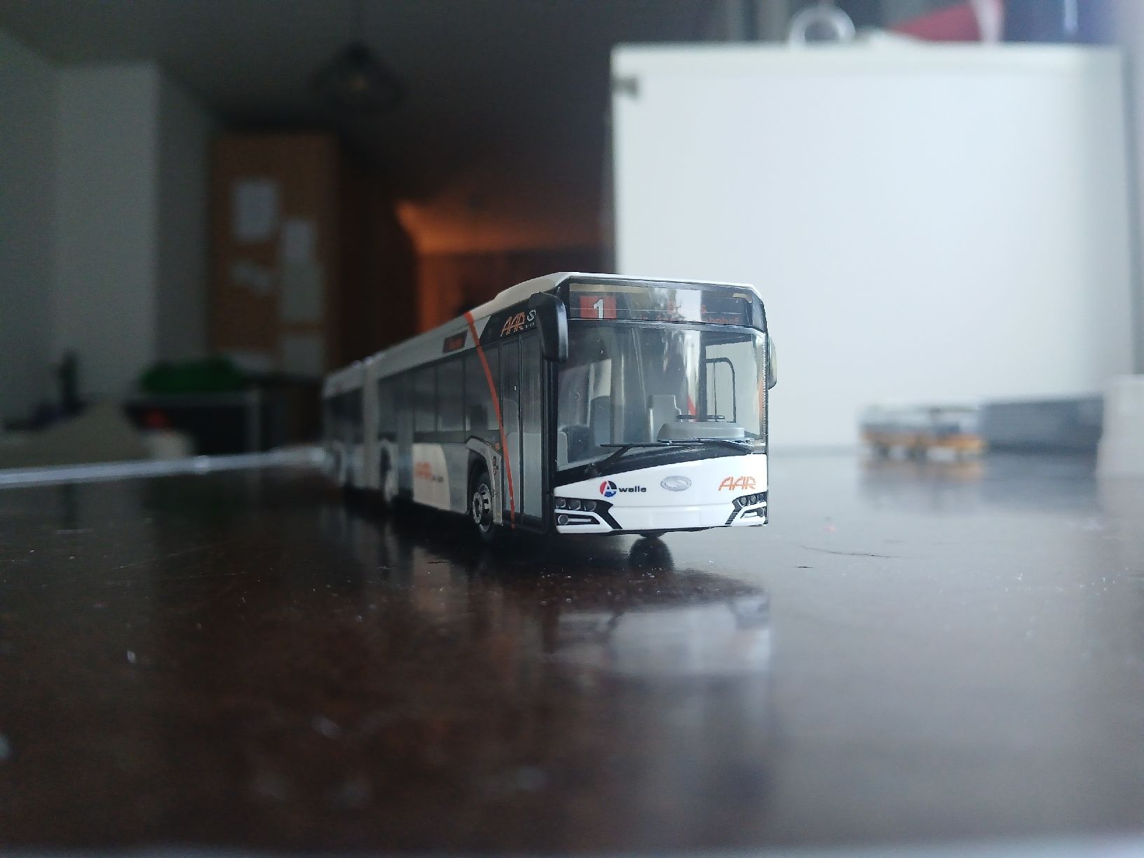 Rietze Modellini d'auto: H0 AAR Stadt Aarau Bus – Nuovo (secondo la descrizione) da Brügg BE venduto da Just_standing_here 1
