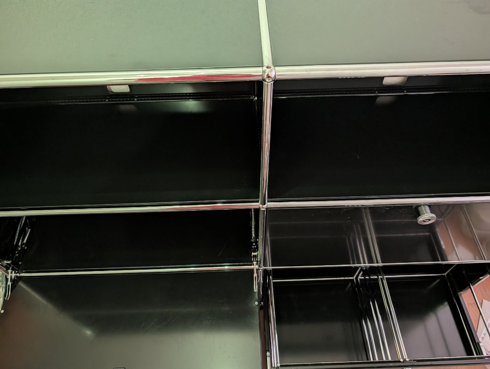 USM Regale: USM Haller Sideboard 3x2 schwarz – Gebraucht aus Olten von Tschaeppu 9