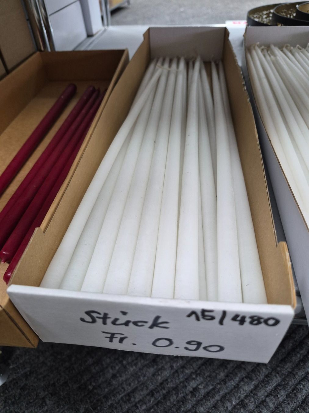 Candele: 446 Posten Kerzen aus Liquidation – Nuovo (secondo la descrizione) da Derendingen venduto da Meisterstuecke 3