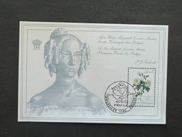 1989  Belgien rose Royal Block Erstag  (A374)
