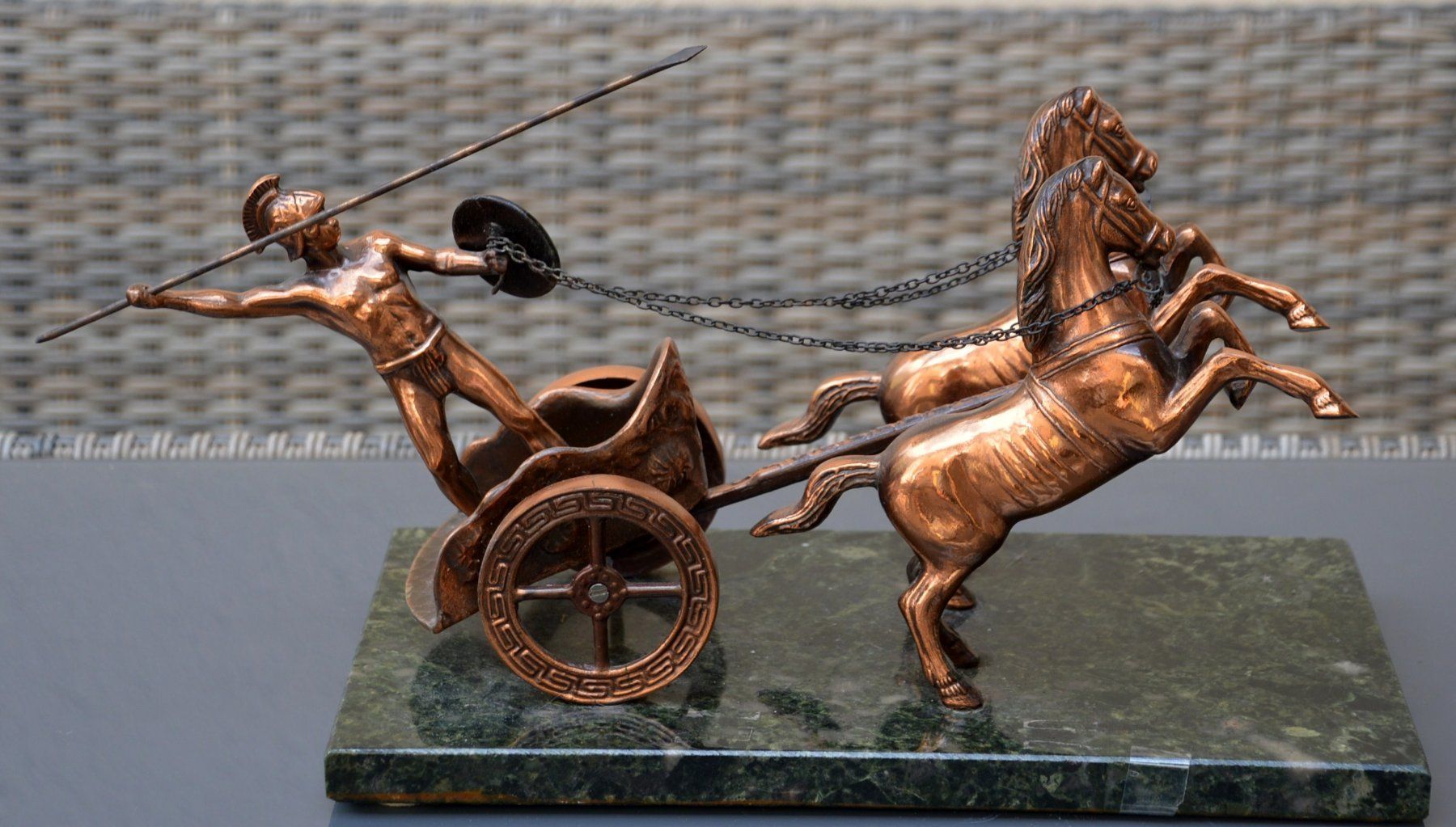 Sculture & Statue: Statue - Gladiator / gladiateur Bronze – Usato da Collonges venduto da arashee 4