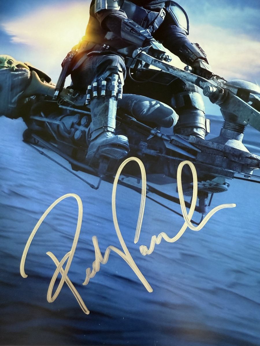 Autografi: Pedro Pascal The Mandalorian Autogramm – Usato da Stallikon venduto da Weihnachtsgnom 1