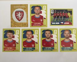 Panini WM 26 Sticker CZE 1,5,13,14,17,18