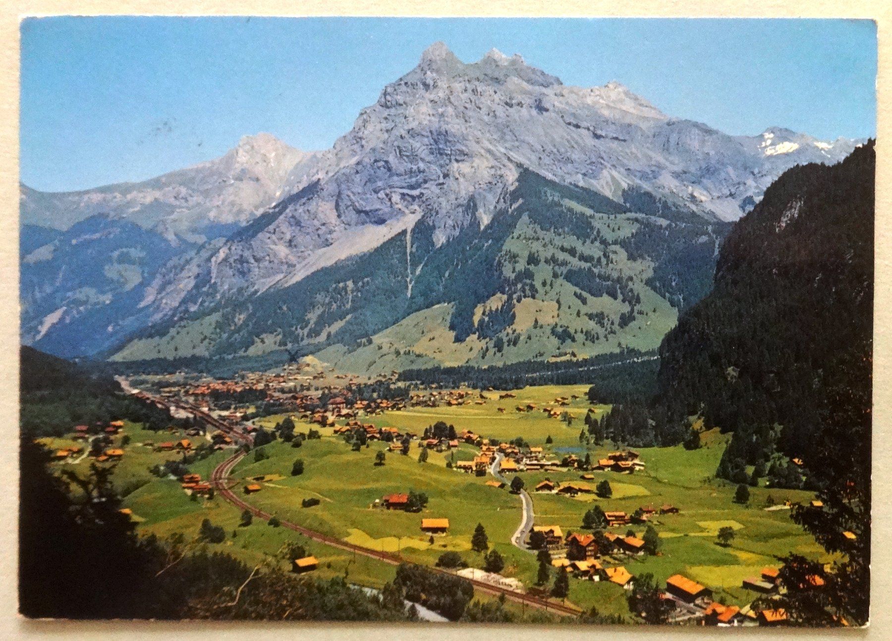 Ansichtskarten: Kandersteg 1200 m – Gebraucht aus Fétigny von Billy2miny
