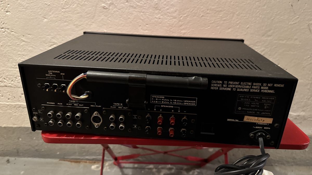 Hitachi Ricevitori: Hitachi  Receiver SR-502  – Usato da Zürich venduto da beli_30 5