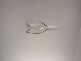 Flaschenschale Glas klar