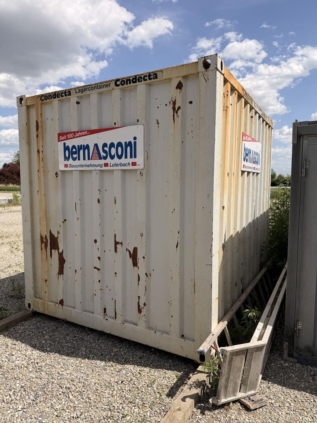Contenitori edile: Condecta Lagercontainer, Baubaracke, Materialcontainer – Usato da luterbach venduto da boxster4 4