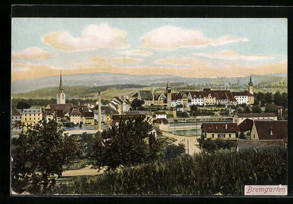 Cartes postales: AK Bremgarten, Teilansicht – D'occasion à Berlin par bartko-reher