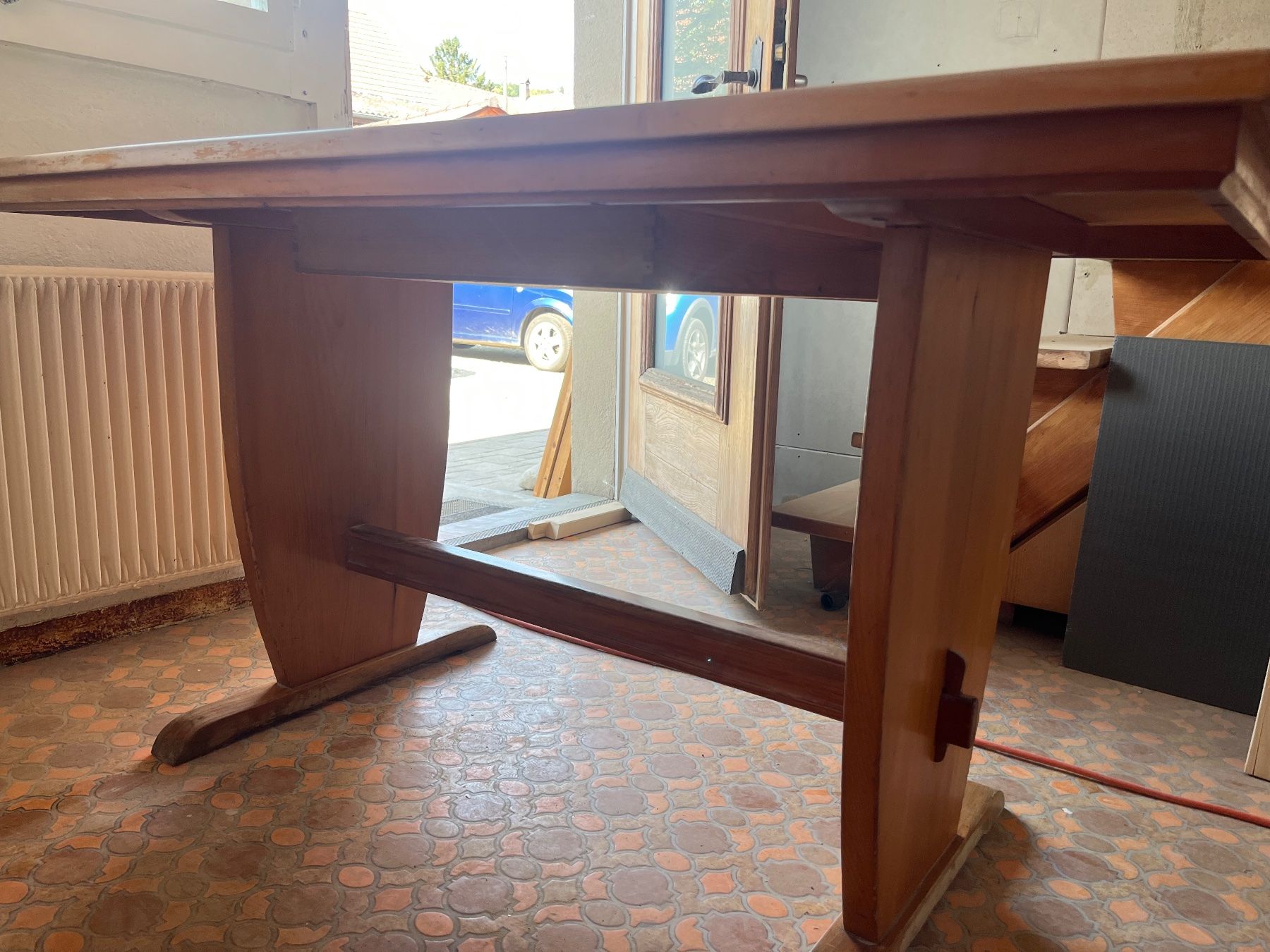 Tavoli: Holztisch mit Schublade – Usato da Brüttelen venduto da Kessa 4