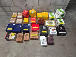 31 x Zigarren Kisten Quadrat
