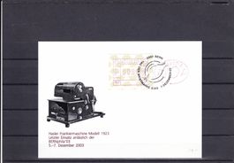 Tag der Briefmarke 2003 Bern 5.-7.12.03