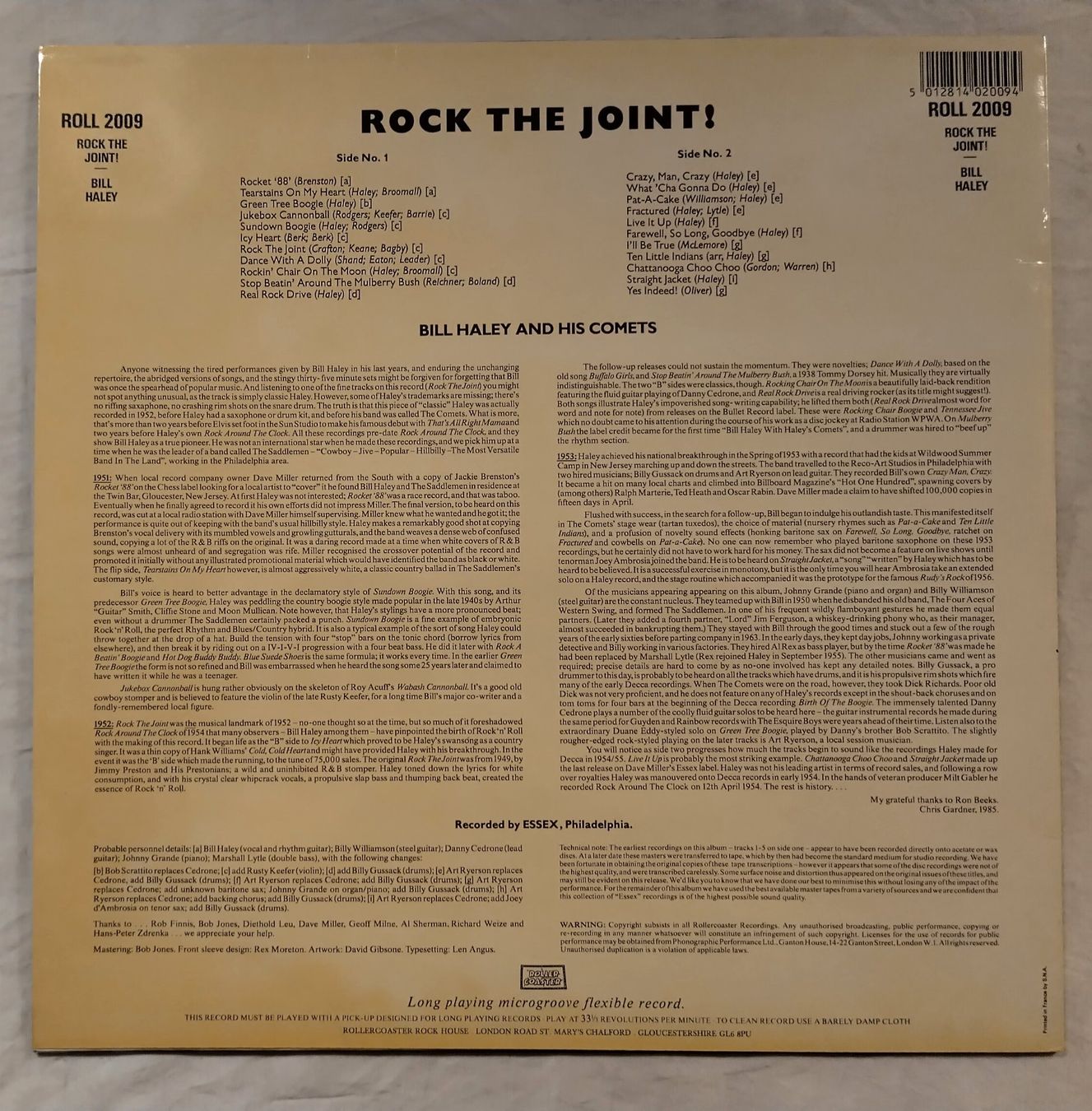 Dischi in vinile: Bill Haley & His Comets - Rock The Joint  / Lp  ab Fr. 18.- – Usato da Bellach venduto da JingleJerry 1