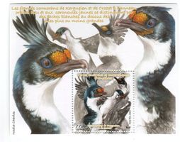 Block "Kormoran". Französische Süd- und Antarktisgebiet