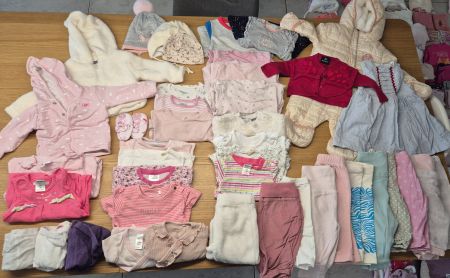 Kleider Paket Mädchen 2, 43 Teile, Winter, Grösse 62