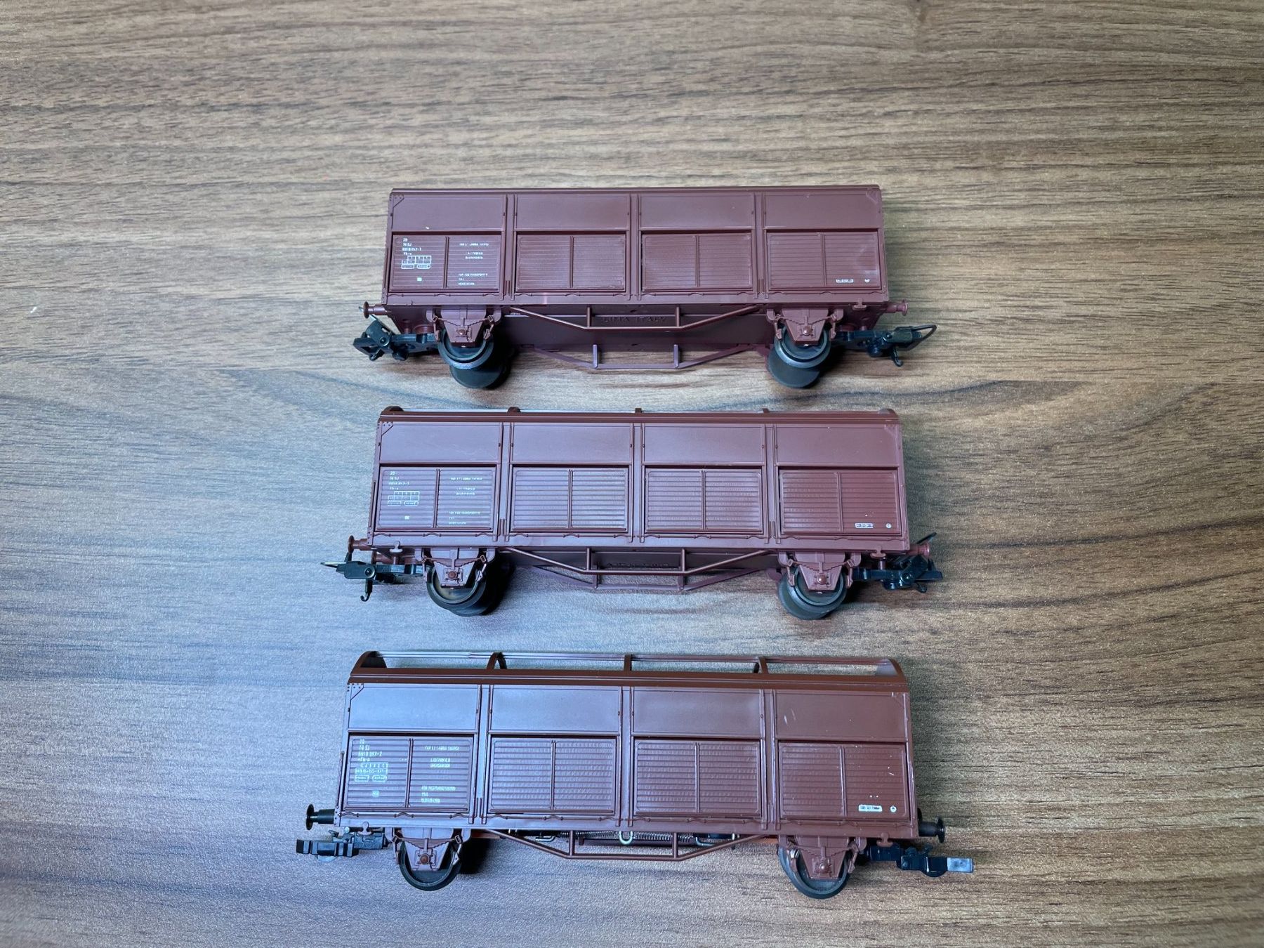 Lima Modelleisenbahnen: Lima 3 Stk. Güterwagen der SJ in DC – Gebraucht aus Villmergen von Mfritz 1