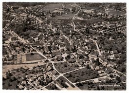 Bülach, Flugaufnahme, gelaufen 1953