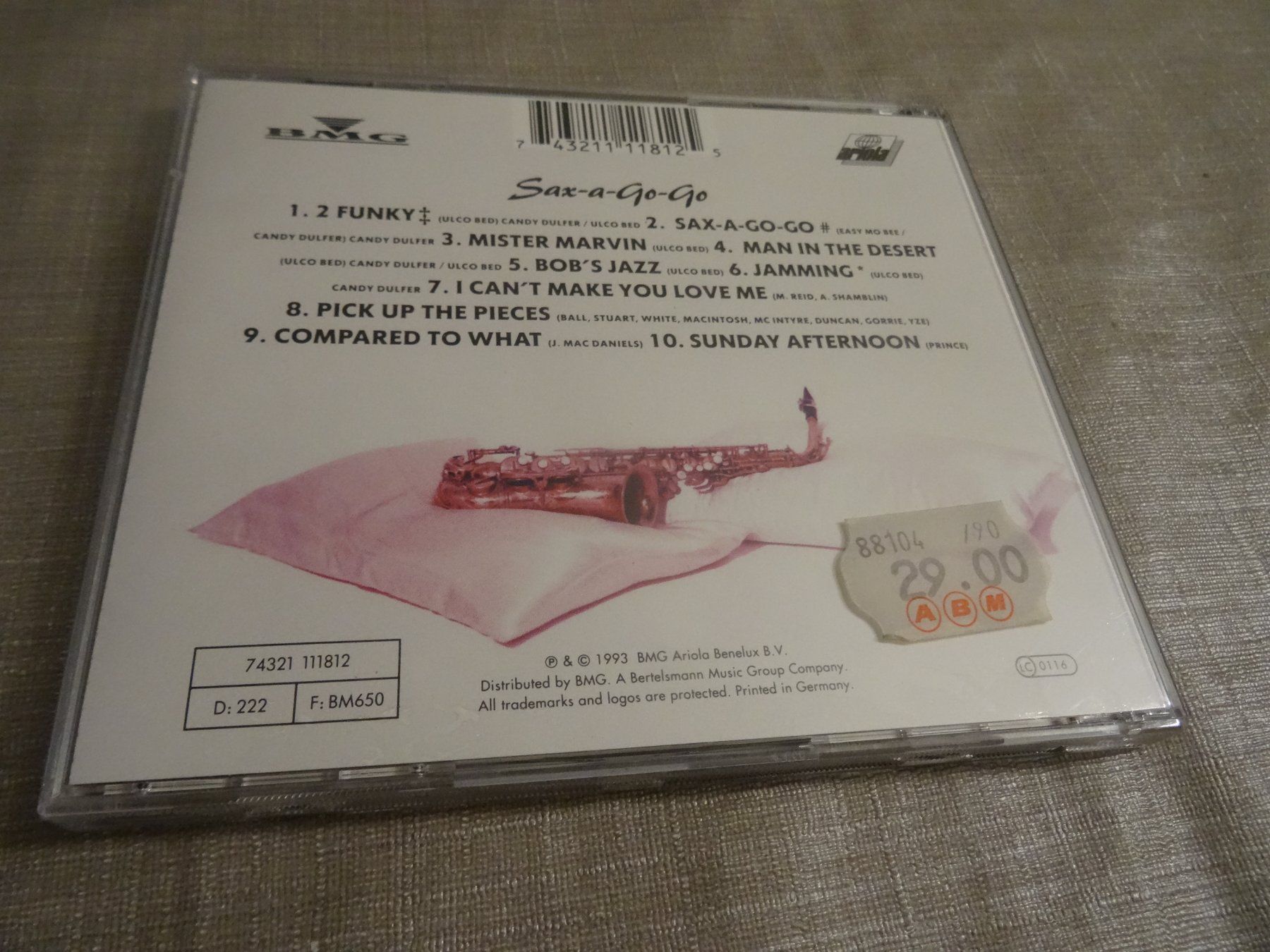 CD: Candy Dulfer - Sax-a-Go-Go CD – Usato da Olten venduto da Disc-Ausverkauf 2