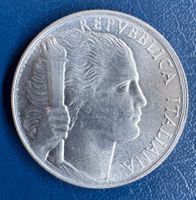 Italien 5 Lire 1950 Trauben Motiv Weissmetal, ab 1 Chf!
