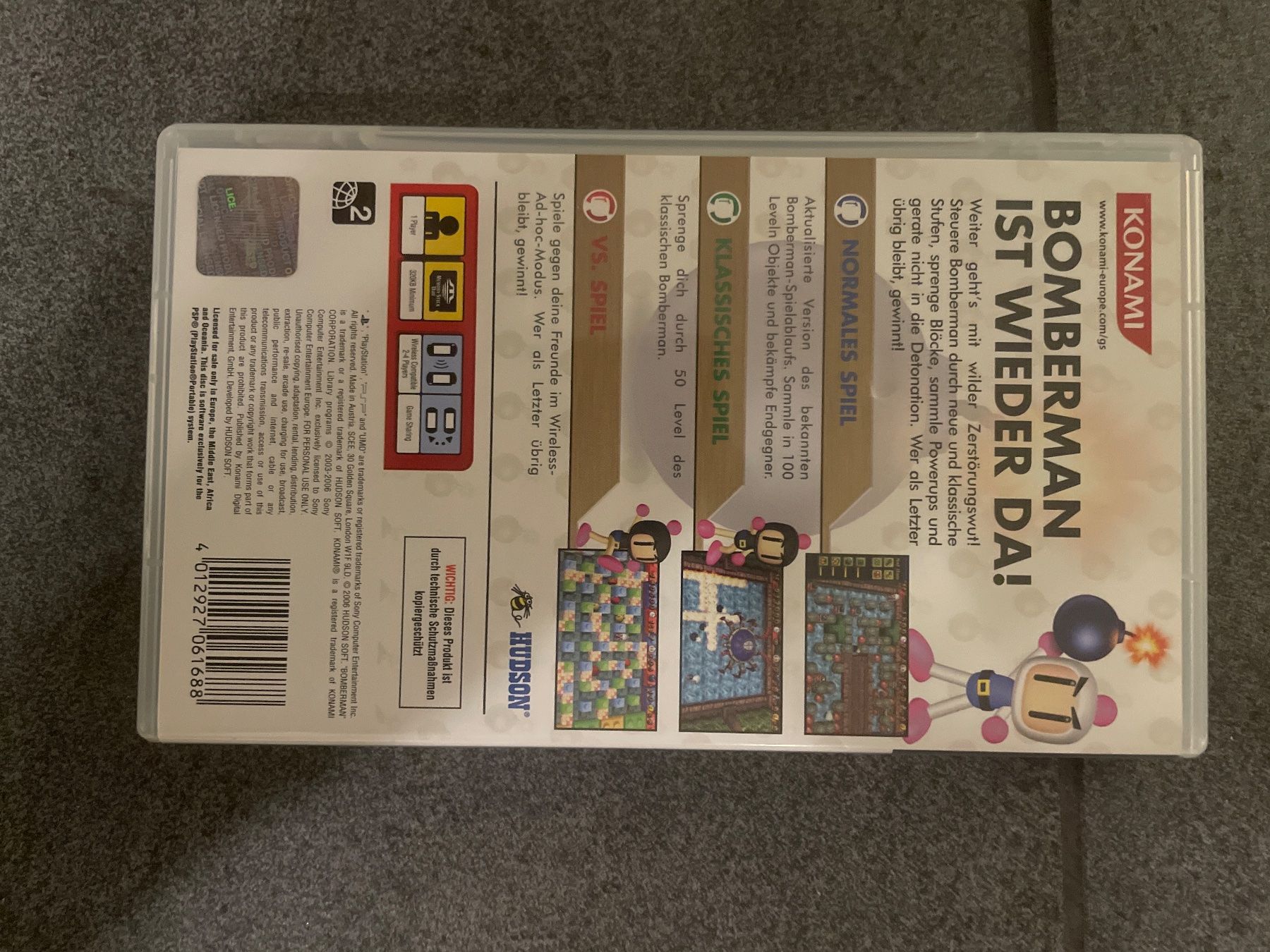 Spiele: Bomberman PSP – Gebraucht aus Hagendorn von masterchieff 1