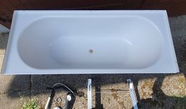 Badewanne- Eibaubadewanne, mit Zarge, Kaldewei