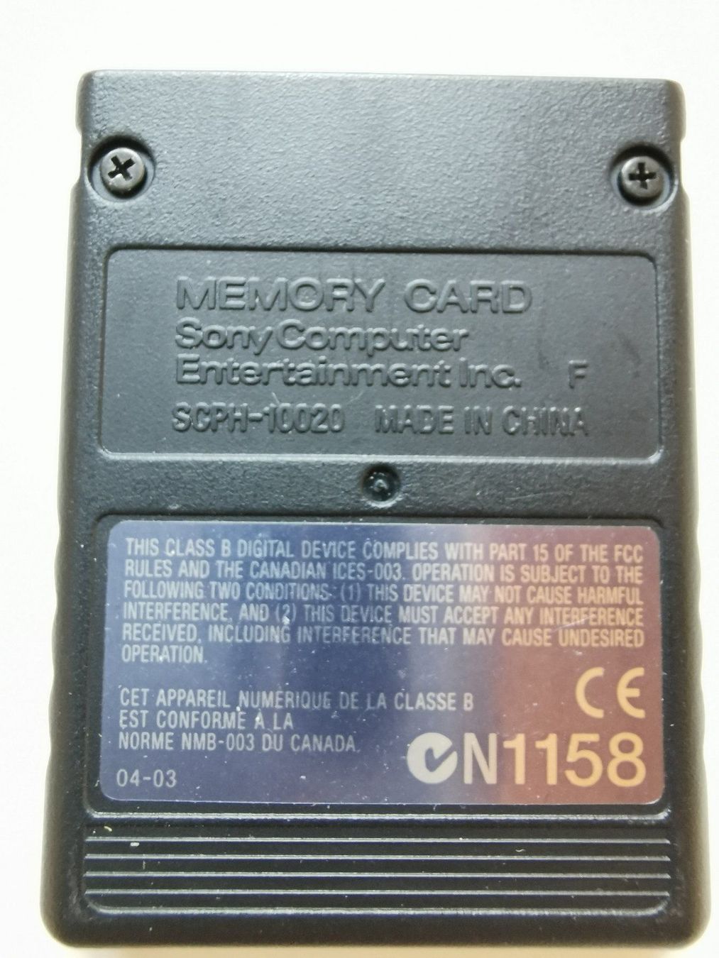 Sony Memory unit & Memory card: Ps 2 - Memory Card 8 MB – Usato da Lenzburg venduto da eyworld 1