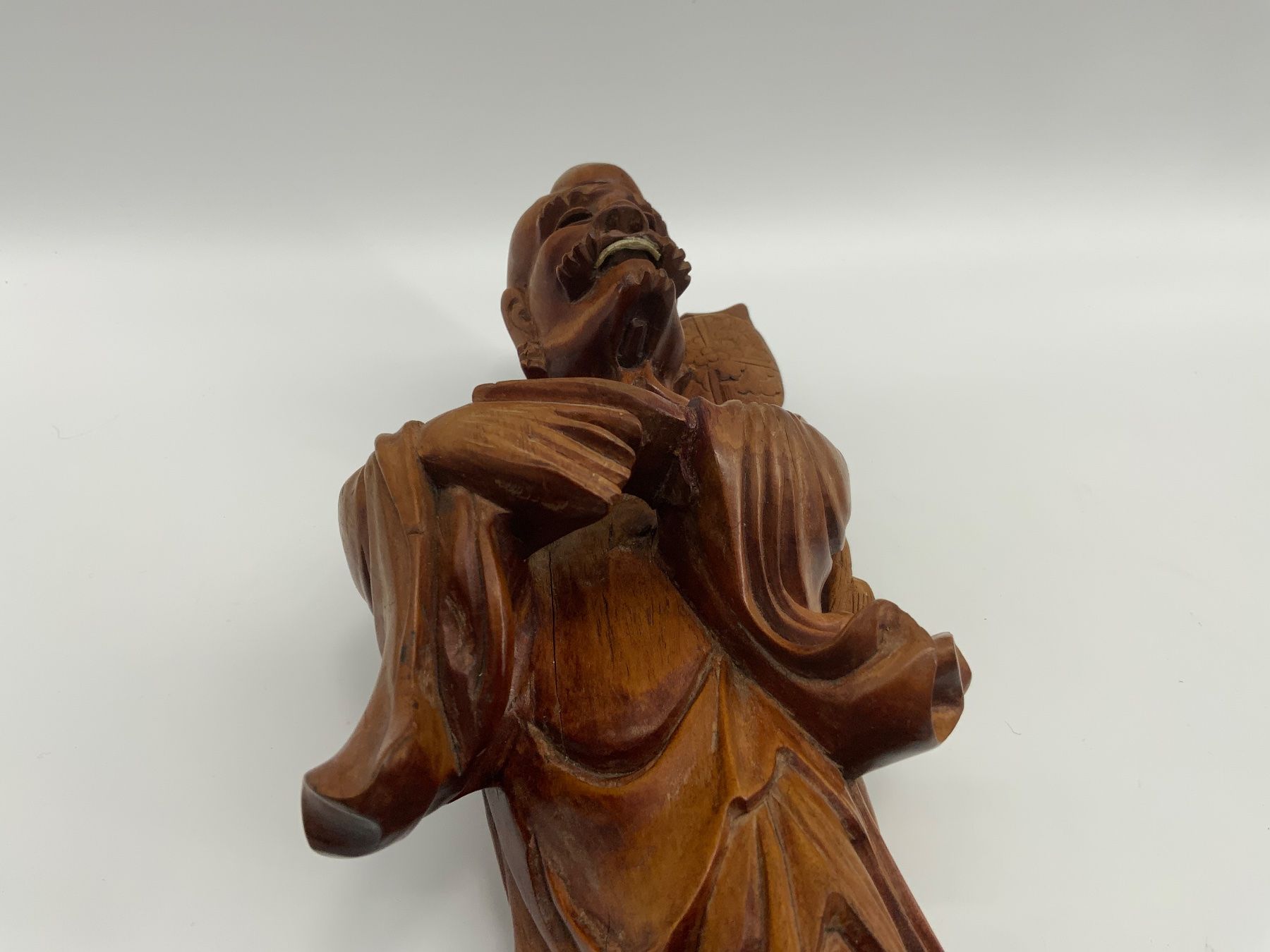 Statuette: Chinesische Holzfigur – Usato da Erlach venduto da silvia3235 7