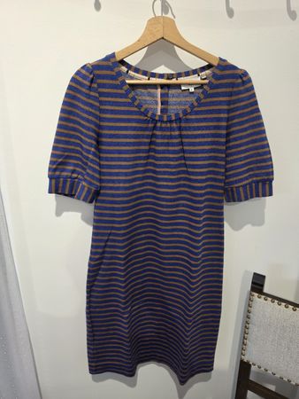 Kleid NOA NOA blau gestreift Grösse M guter Zustand