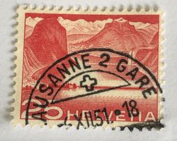 Nr. 302 mit VollStempel    