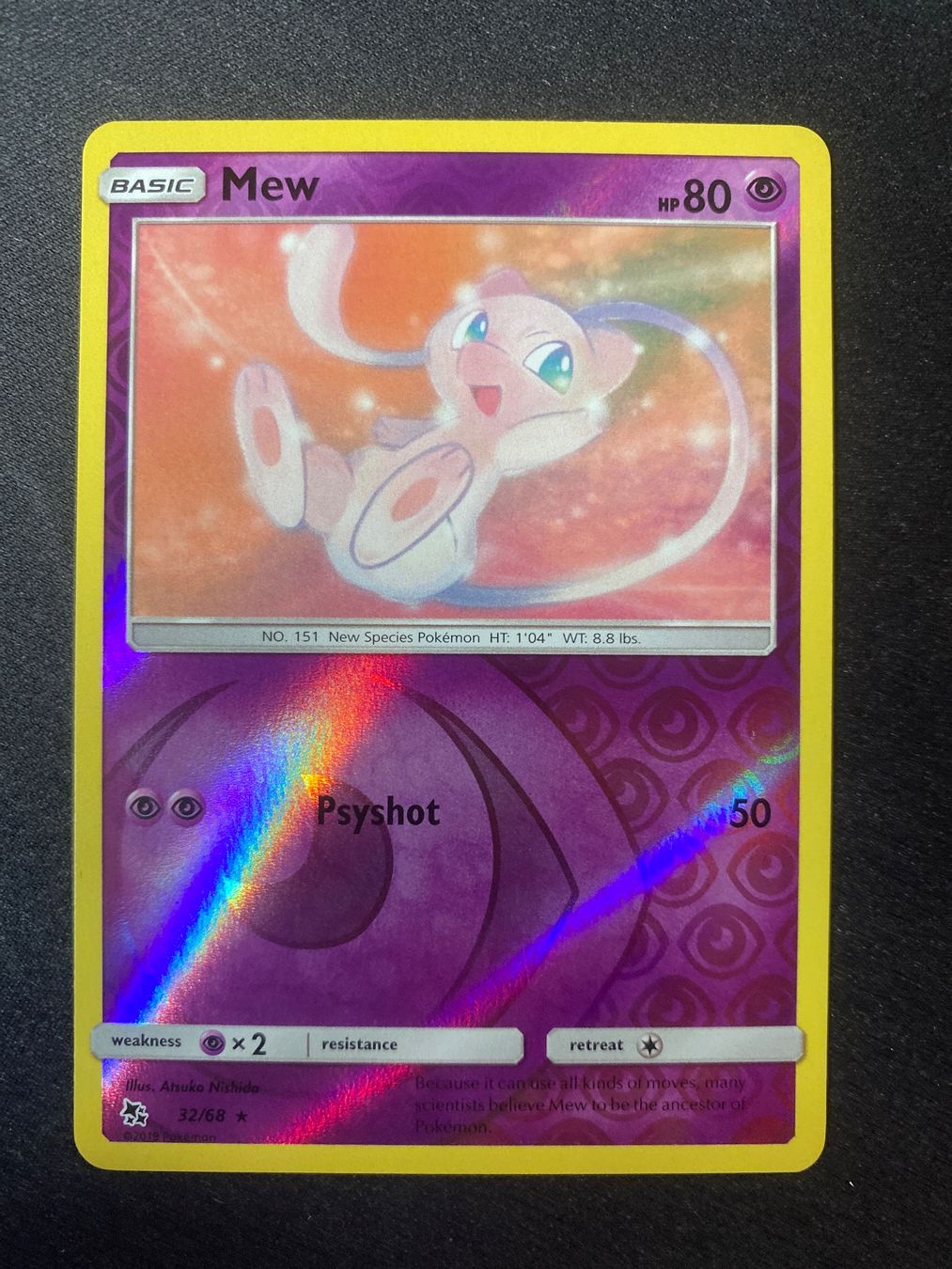 Pokémon Sammelbilder & Trading cards: Mew 32 Reverse Holo - Hidden Fates - EN – Neu (gemäss Beschreibung) aus Hausen AG von Shrade