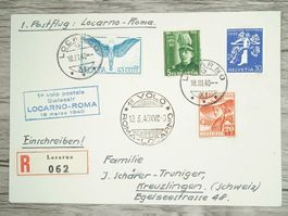 TR105 Enveloppe Suisse + Timbre 1940