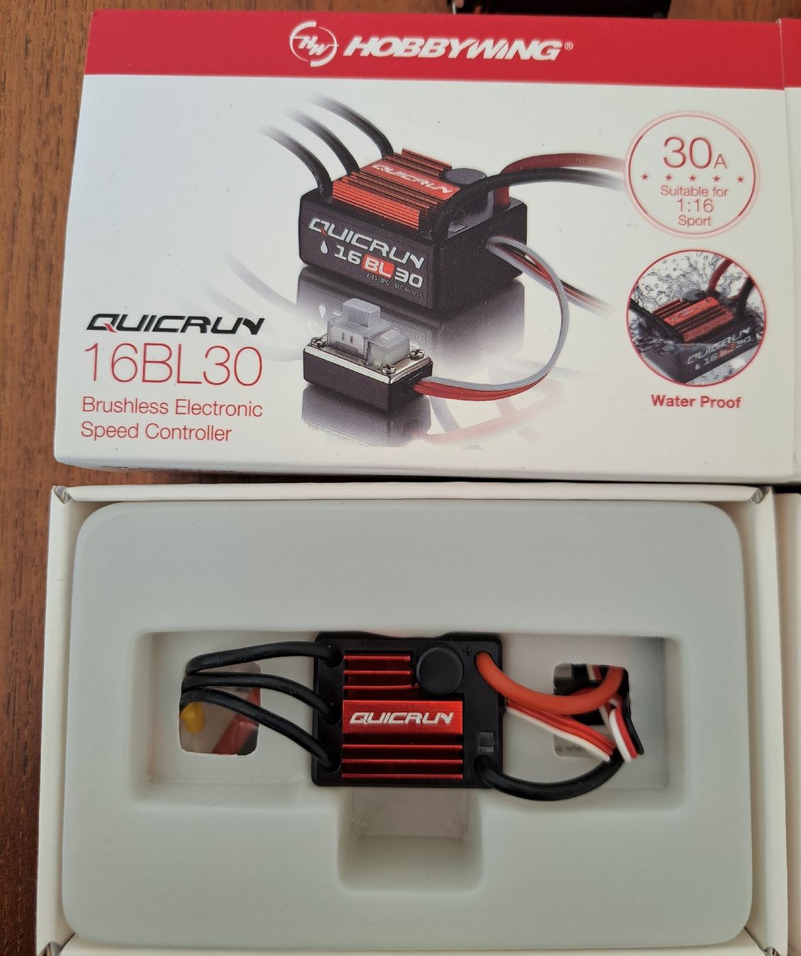 Hobbywing Modellismo RC: 2x Hobbywing Quicrun 16BL30 ESC – Usato da Zürich venduto da TheRuven