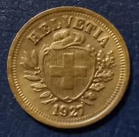 1 RAPPEN JAHR 1927 - SCHWEIZ / RAR