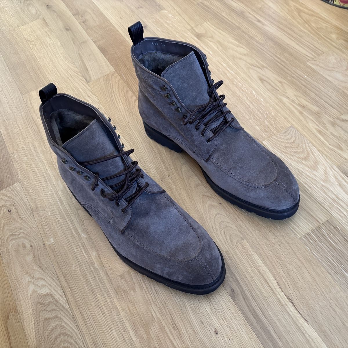 Scarpe da uomo: Berwick Canterbury, bottines en daim, taille 48 – Nuovo e nell'imballaggio originale da Crans VD venduto da AlainScott