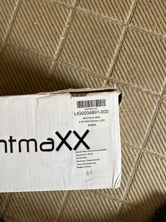 Mischpulte: lightmaXX Multi Dimm MKII  Dimmer DMX 4 canali – Gebraucht aus Piotta von gab_s6dz