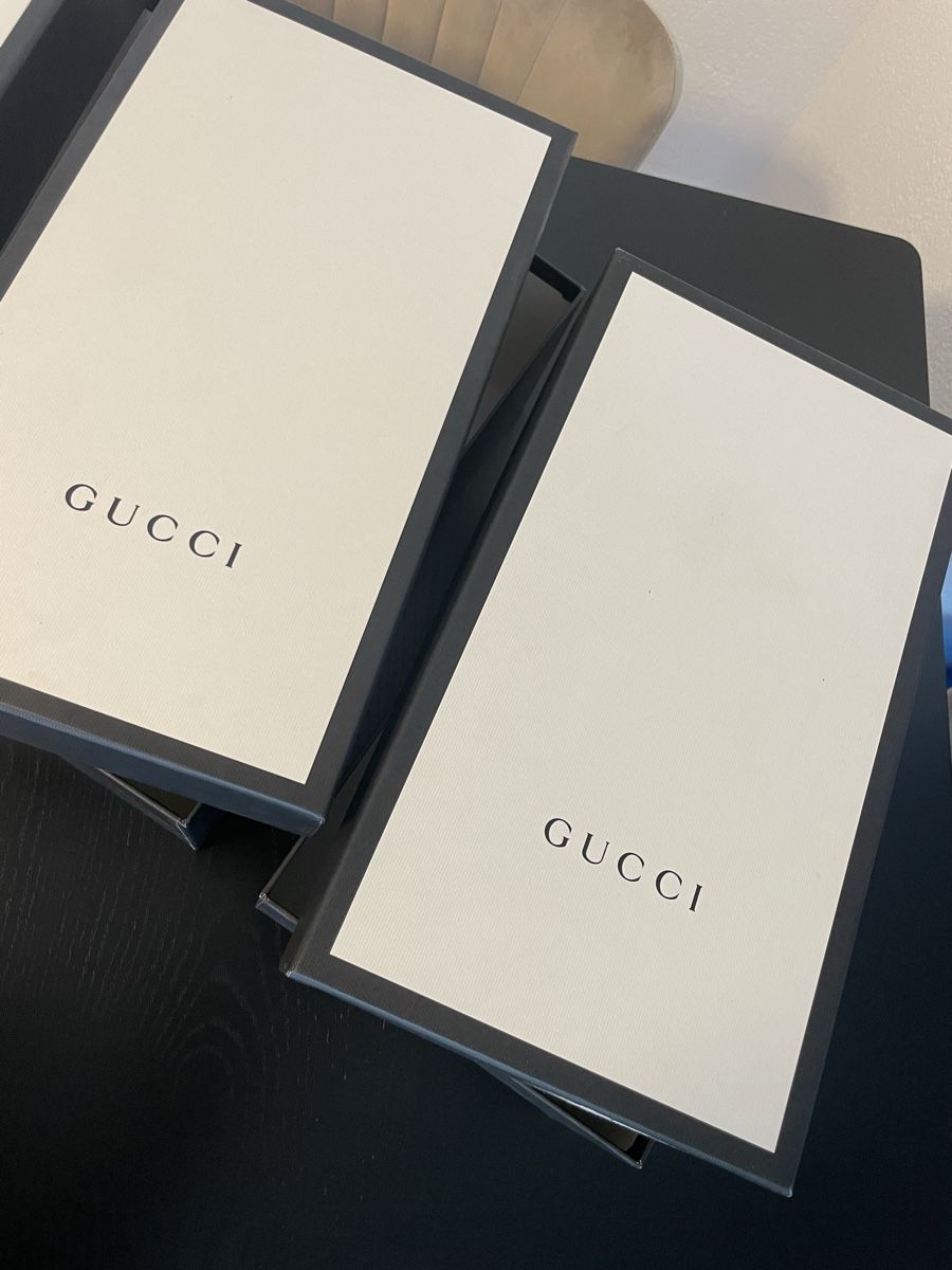 Casse di trasporto: 3 ORIGINALE GUCCI SCHUHKARTONS – Usato da Rorschacherberg venduto da drdupor 3