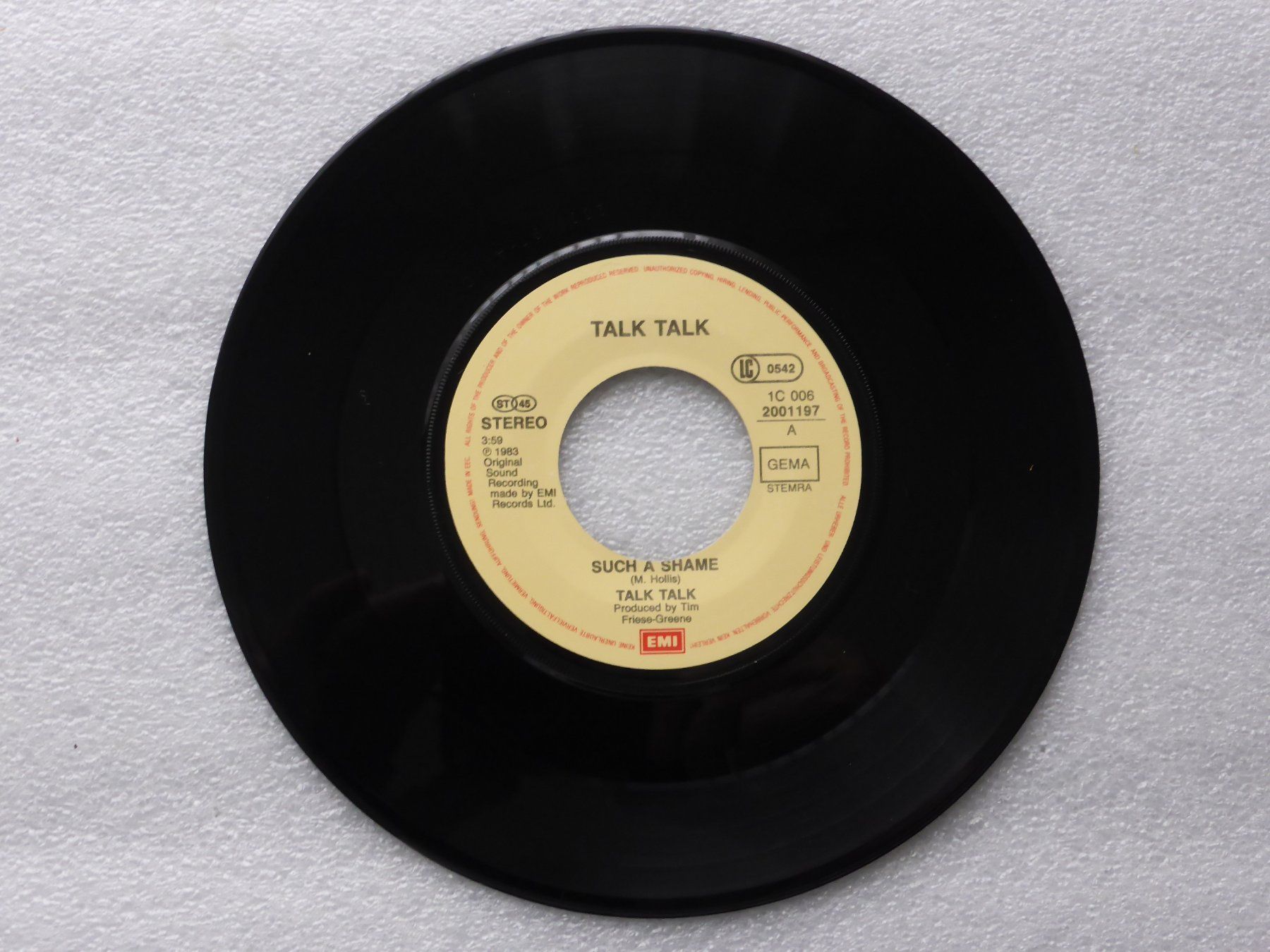Dischi in vinile: Vinyl Single   TALK TALK – Usato da Küssnacht am Rigi venduto da Mondkinder 1