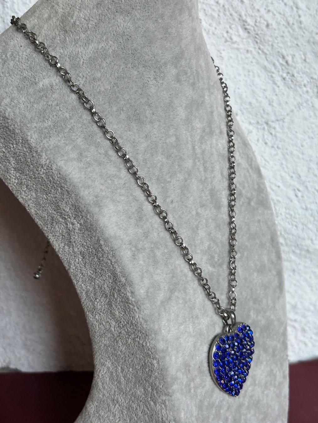 Catenine: Kette Blaues Herz (55cm) – Usato da Laufen venduto da Bellavitaboom 3