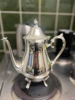 Kaffee oder Teekrug versilbert