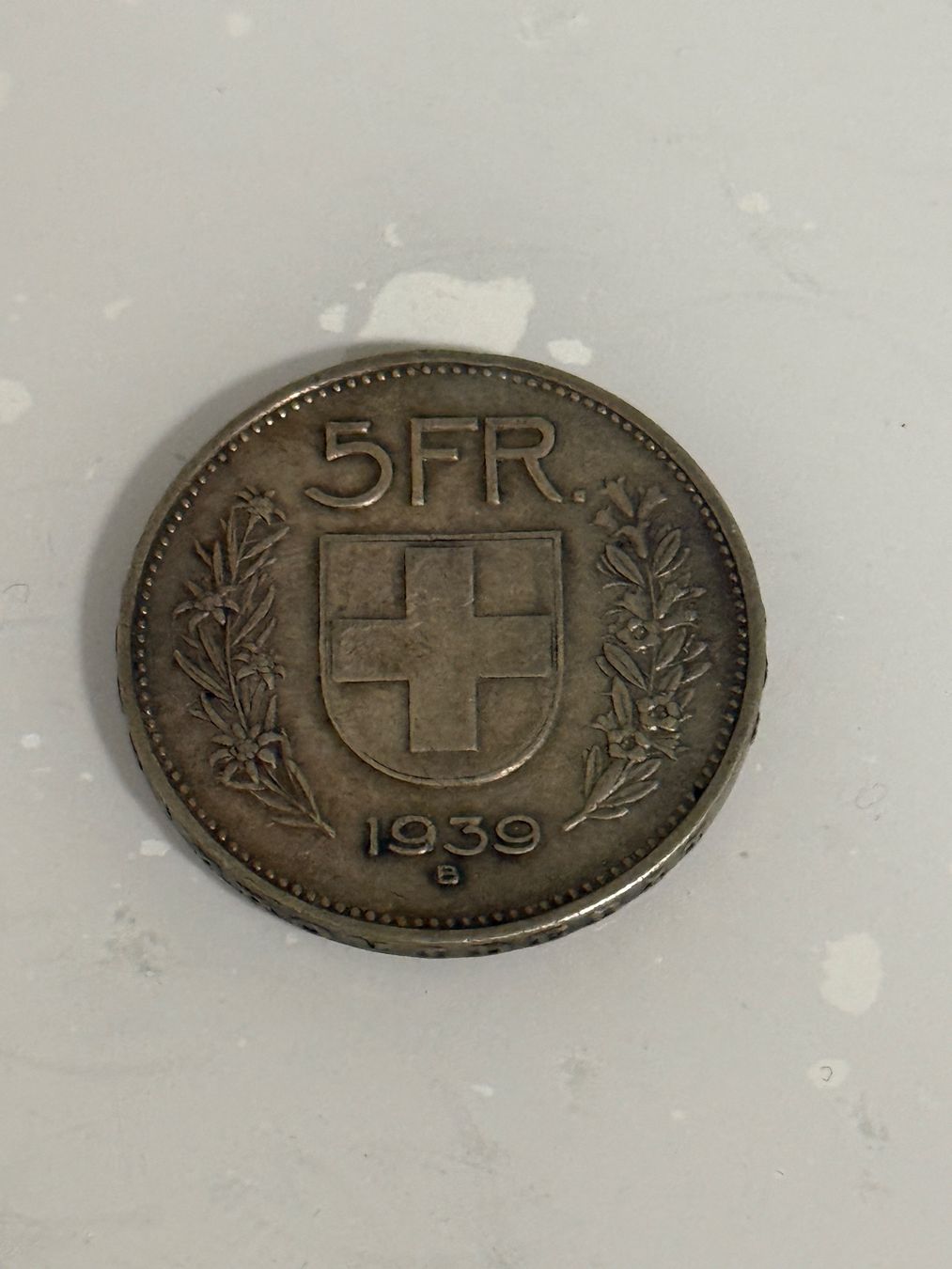 Tutti le monete: 5 Franken 1939  Silber – Usato da Wallisellen venduto da SWISS_SILVER1 1