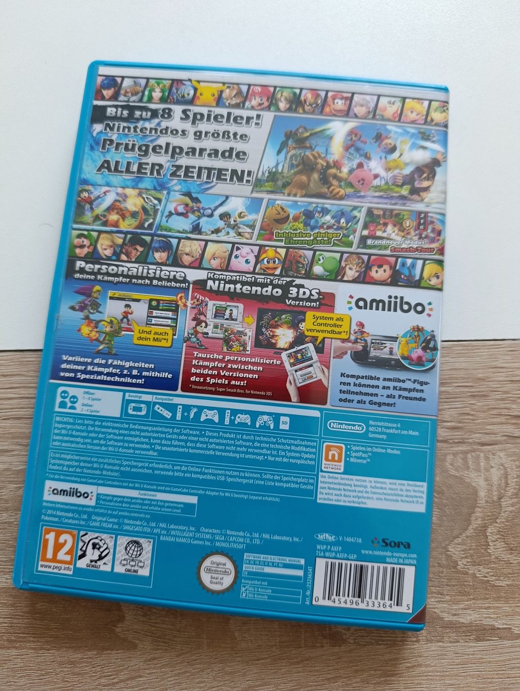 Nintendo Giochi: Super Smash Bros. für Wii U – Nuovo (secondo la descrizione) da Ostermundigen venduto da kit_dh6z 1