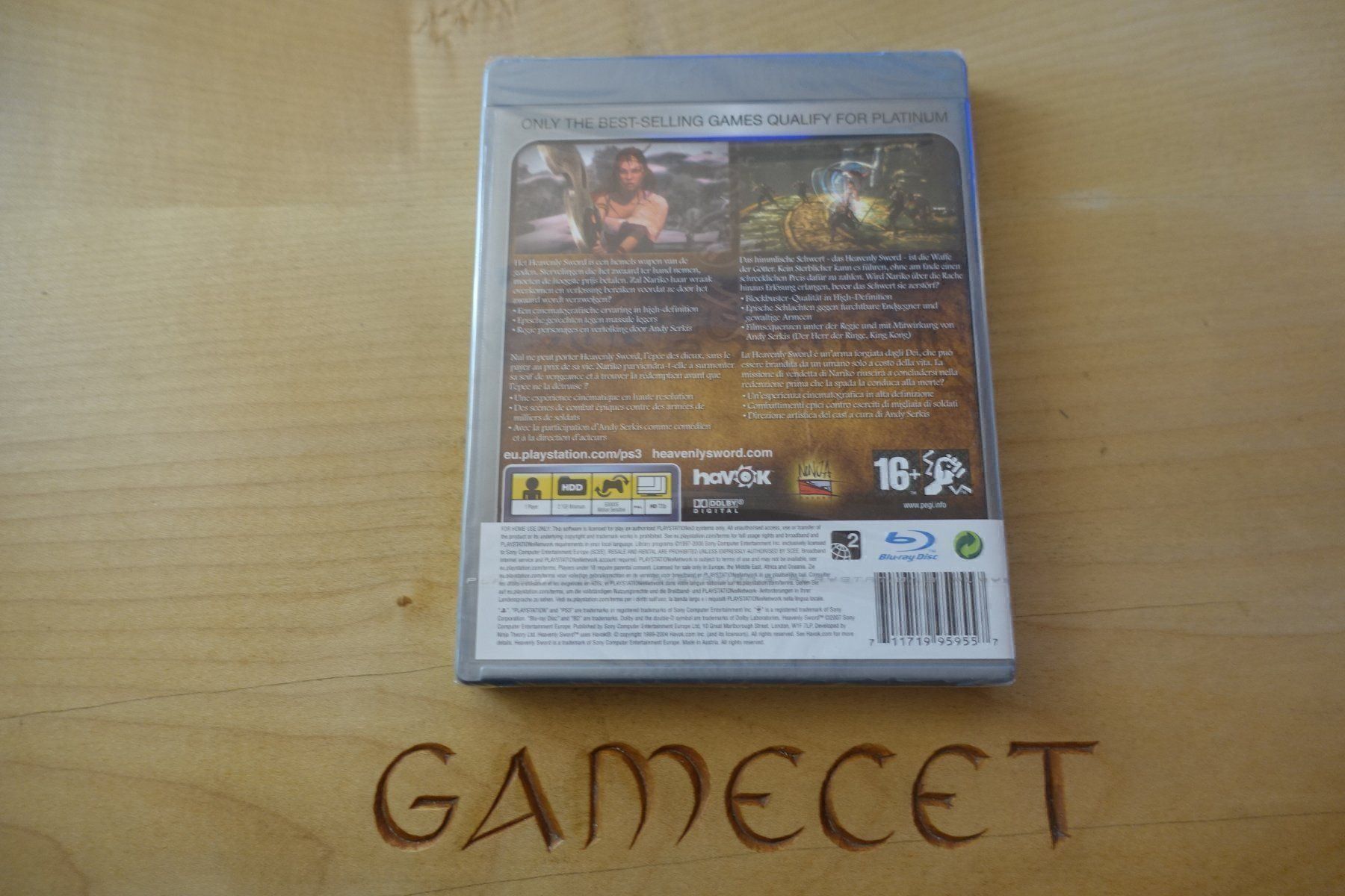 Giochi: Heavenly Sword (Platinum) – Nuovo (secondo la descrizione) da Steinach venduto da Gamecet 5